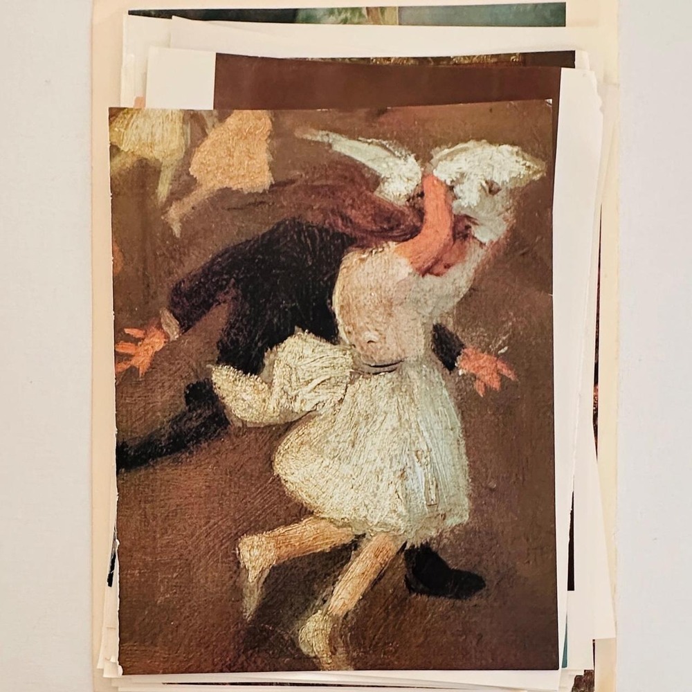 Fine Arts Ephemera Pk- 20 Larger Size Fine Art Prints for Framing & Junk Journal